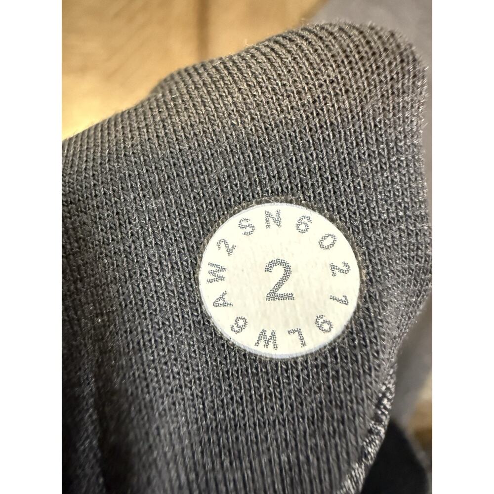 Lululemon Leggings Wunder Under Crop Mid-Rise Luxtreme 21" Heathered Gray Size 2 - Picture 3 of 12